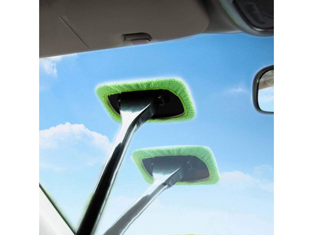 detergent pentru geamuri auto cu microfibră anti-aburire